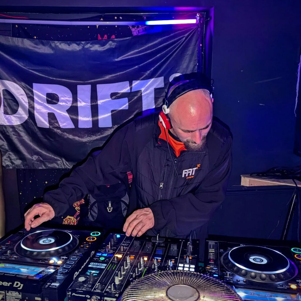 MC Craig at the Drift Radio Open Deck night -Tinkers Bar Rhyl, Nov 2024