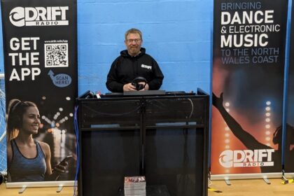 Drift Radio supporting Adreanline fitness event in Bangor